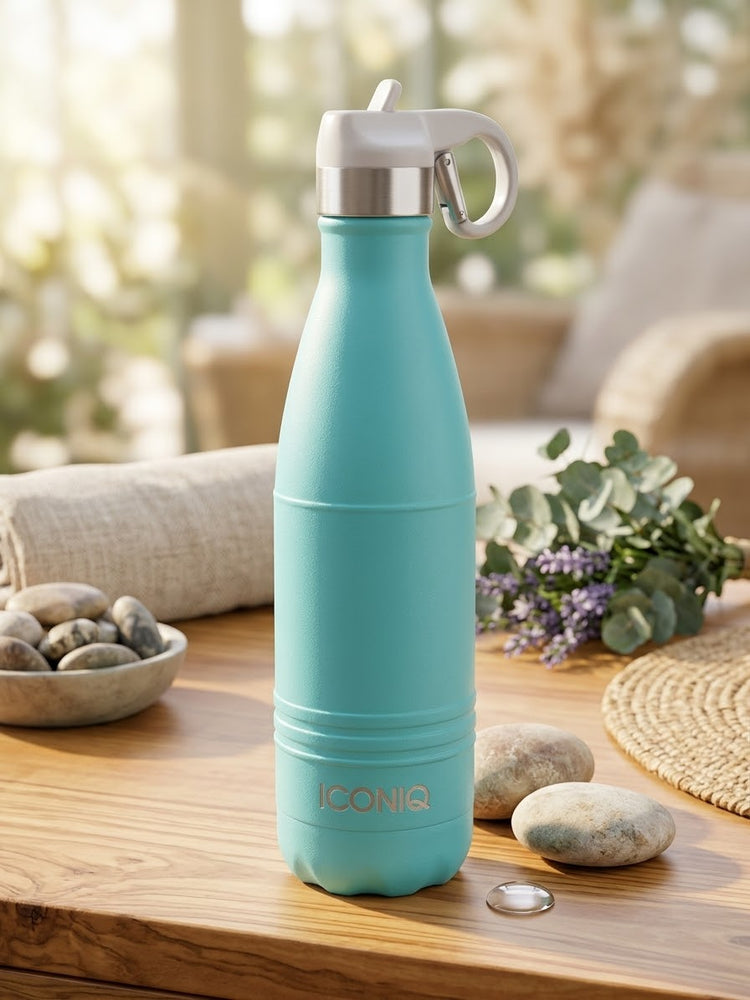 Sky blue water bottle
