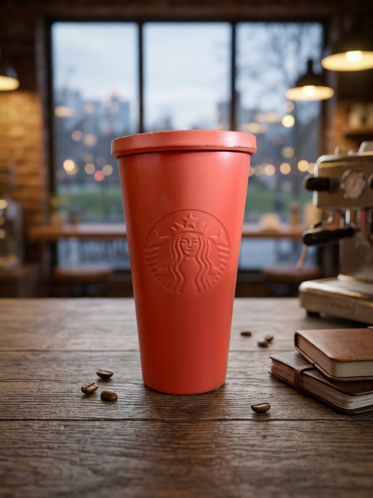 Starbucks Red long coffee cup