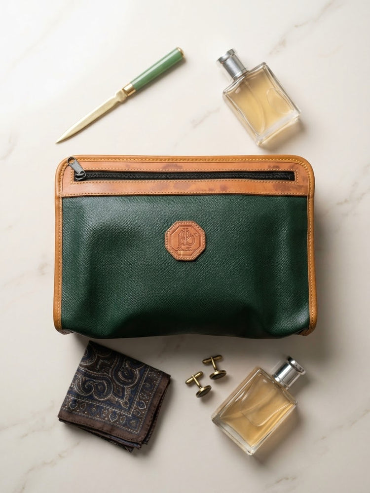 Green handbag